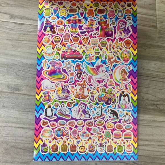 🏷 LISA FRANK 600 Piece Stickers Y2K 90s - Picture 4 of 6